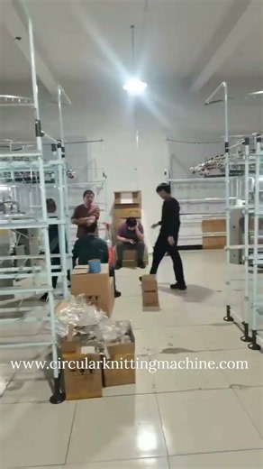 Topper Circular Knitting Machines Successfully Delivered to Client Factory