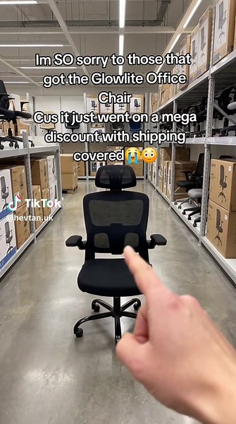 Amazing AI-Generated Product Visualization for the Glowlite Office Chair