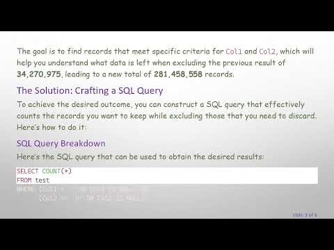 How to Perform SQL EXCEPT Operations: A Solution to Query Results
