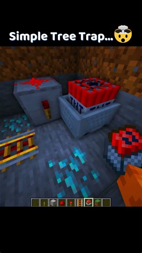 Minecraft Tree Trap 🙀