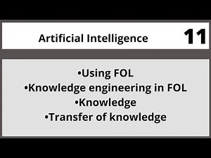 Knowledge engineering in FOL | Artificial Intelligence in Urdu | Hindi LECTURE 11 CSC462