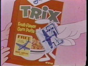 Trix Cereal Commercial 1960's
