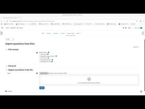 Create a Quiz in LMS Step by Step | Import Questions with Aiken & XML
