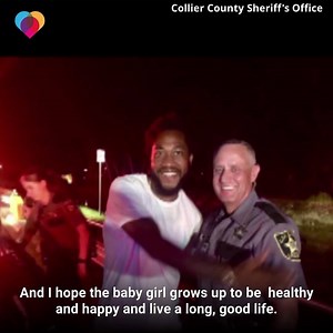 SPECIAL DELIVERY: This deputy pulled a couple over for speeding – but instead of delivering a ticket, he delivered a baby 👶 https://cbsn.ws/2MkaEzU | The Uplift