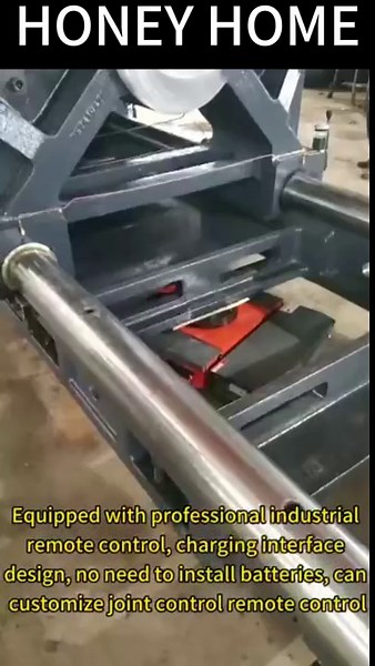 30 Ton Electric Machinery Skate Dolly, Industrial Heavy Duty Machine Moving Skate, Commercial Remote Control Electric Machinery Mover with 2Pcs Auxiliary Wheels