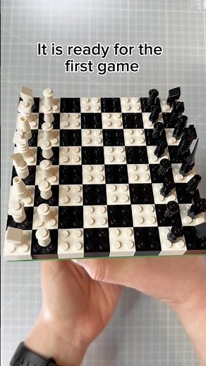 How to Make a Chess Set Out of Lego