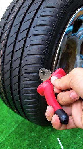 1.1M views · 6K reactions | Speedy Tire Fix Using New Kits for Outdoors ⚙️ | Charlie Smark | Facebook