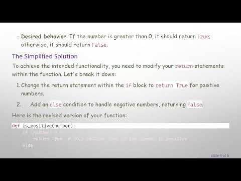 Understanding if Statements for Positive and Negative Number Detection