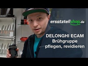 DeLonghi ECAM Brühgruppe Dichtungen tauschen / Brühgruppe ECAM revidieren