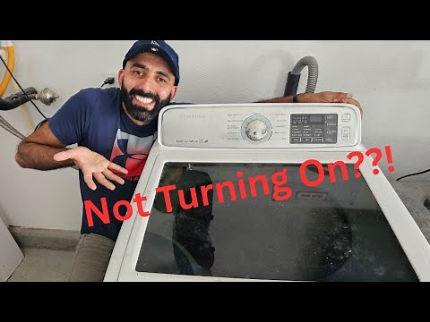 Easily Fix A Samsung Washer That Is Not Turning On!