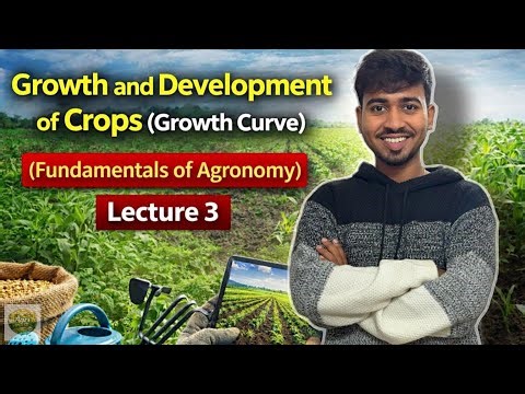 Growth And Development Of Crops || Growth Curve || Fundamentals Of Agronomy || Lecture 3 || #agri