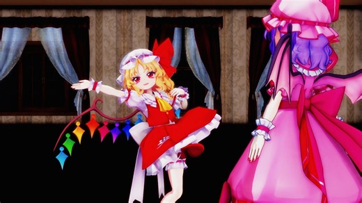 【东方MMD】芙兰朵露的Get★ Down★