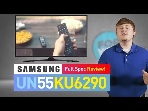 SAMSUNG UN55KU6290 6-Series 4K UHD Smart TV// FULL SPECS REVIEW #SamsungTv