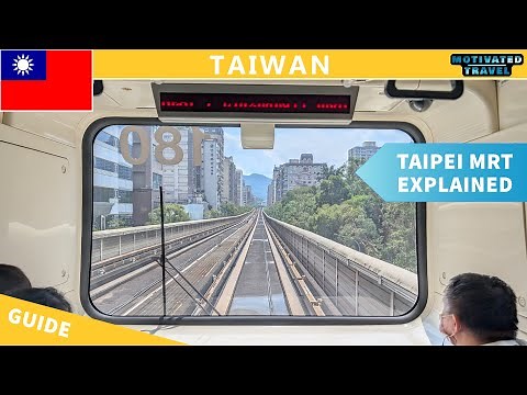 Taiwan Taipei MRT Metro - How to Use Guide + Essential Tips