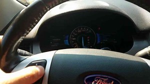 How to reset oil life light on a Ford Edge or Fusion