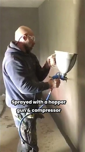 Spraying Waterproofing Slurry onto an Earth-Retaining Wall #Shorts