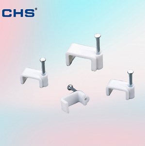 [Hot Item] PE White Coaxial Cable Clips