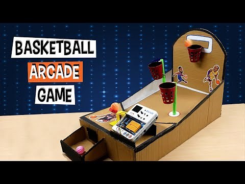 DIY Cardboard Basketball Arcade Game | DIY Projects