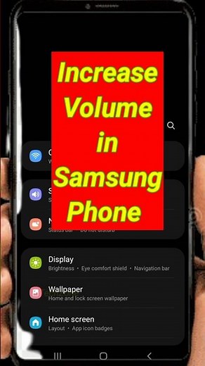 Fix Low Volume on Samsung Phones: Easy DIY Solution #shorts