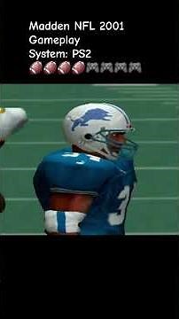 MADDEN NFL 2001 GAMEPLAY #maddennfl2001 #gameplayshorts #midwestsworld #ps2 #retrogaming #football