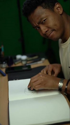 [ASMR] Drawing Inosuke As a Wild Boar 🐗