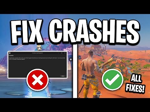 How To Fix Fortnite CRASHES in Season 3! (Chapter 5)