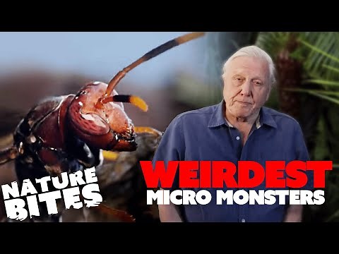 David Attenborough's Weirdest Micro Monsters | Nature Bites