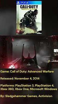 Call of Duty: Advanced Warfare #callofdutyadvancedwarfare #callofduty #advancedwarfare #games