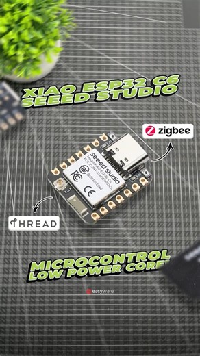 Fitur Lebih melimpah! Upgrade ESP32-C3 Kamu ke Sini!⚡#seeedstudio #esp32c6 #microcontroller #iot