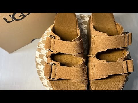 UGG Chestnut Color Women's Goldenstar Hi Slide Sandals