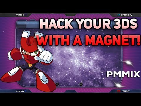 Hack a Nintendo 3DS with a magnet
