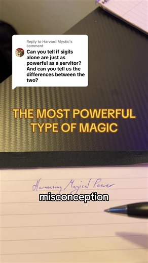 Replying to @Harvard Mystic The real power is in finding out what resonates most with you #chaosmagic #occultist #magick #occult #witchtip