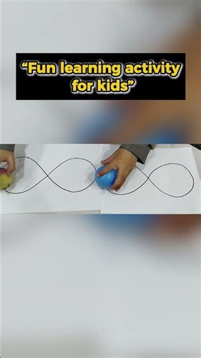 Lazy 8 Brain Exercise for Kids 🧠 | Improve Focus & Visual Tracking#shorts