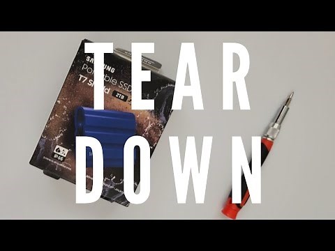 Samsung Portable SSD T7 Shield Teardown