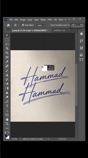 Best Way to Remove Signature Background in Photoshop #shorts
