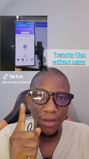 Transfer Files From Phone to Computer in 1 Second (No Cable Needed!) #fyp #everyone #viral