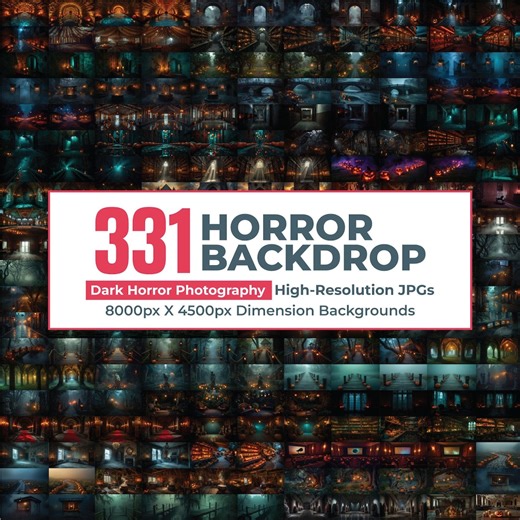 331 Horror Streaming Backdrop Bundle, Horror Photography Composite, Gothic Haunted Mansion, Haunted Creepy Place, Halloween Haunted Mystical - Etsy
