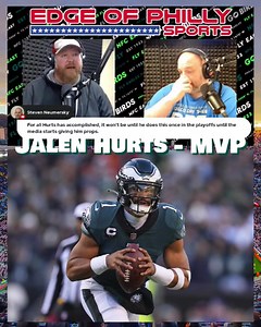There is no other QB in the League you would take over Jalen Hurts right now. Nope, not even him and it's not even close. #Eagles | #JalenHurts | Edge of Philly Sports