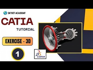 CATIA-3D -Tutorial-Exercise-01|Catia online class in Coimbatore