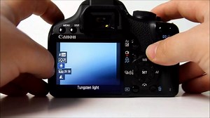 Quick Video settings tutorial Canon EOS 500D