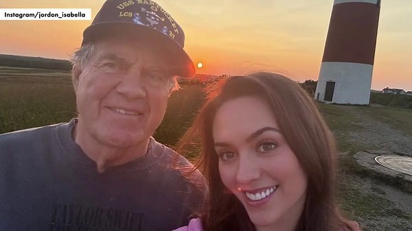Bill Belichick, 72, and girlfriend Jordon Hudson, 24, dress in couple's costume for Halloween