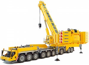 18-Wheel Lego Mobile Crane - WordlessTech