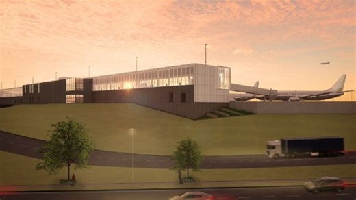 The $550m airport expansion with new skyway bridge and mega baggage claim