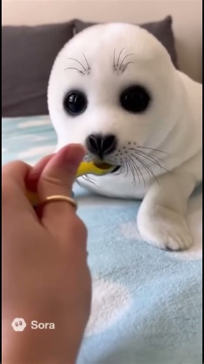 It's Muldog's baby-food time!