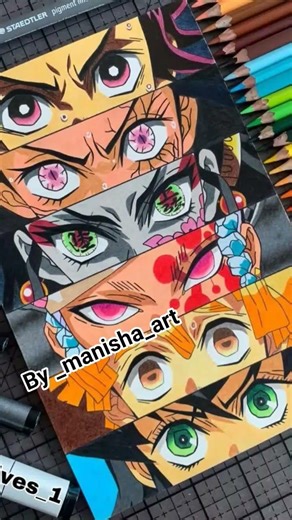 Demon slayer drawing sketch Anime Drawing Beautiful 🥺🥺