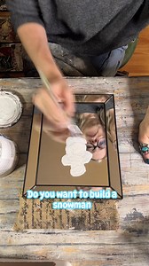 I am prepping mirrors, as a template for others to finish in their own way!! FUN!! | Creative Roots Art