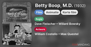Betty Boop, M.D. (1932)
