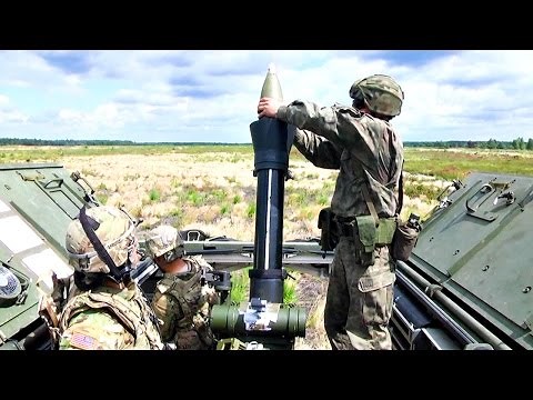 M1129 Mortar Carrier Live Fire