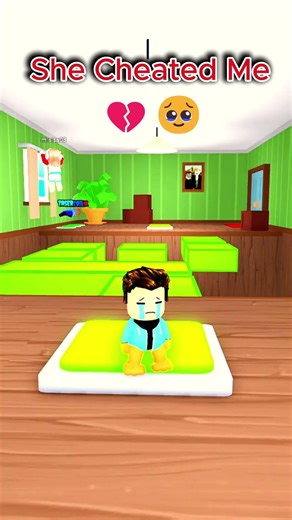 She Cheated💔😭 Me Teamworke Obby Roblox#roblox #shorts