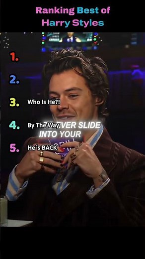 Ranking Best of HARRY STYLES ❤️